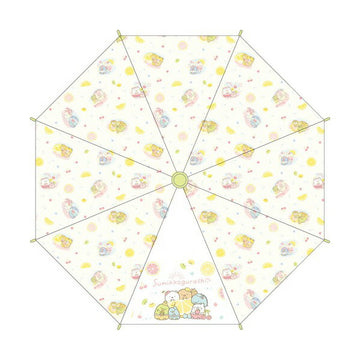 キャラクター長傘55cm(ワンタッチタイプ)すみっコぐらし フルーツ35190 雨傘 子供用 子ども用 キッズアンブレラ【ラッピング不可商品】【送料無料 沖縄・一部地域を除く】